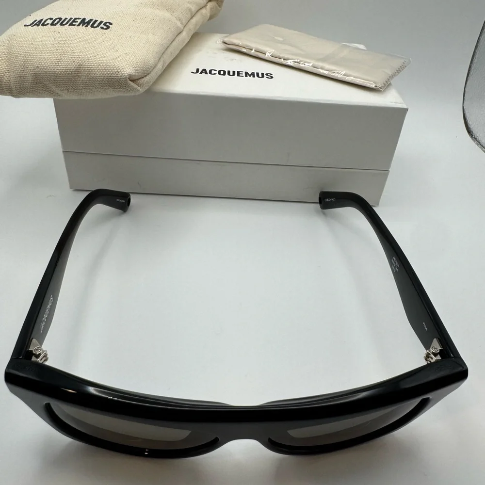 Jacquemus The Pasadena Black Sunglasses 58/1 - Picture 8 of 9